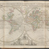 A new and correct map of the world, laid down according to the newest discoveries, and from the most exact observations