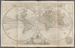 A new and correct map of the world, laid down according to the newest discoveries, and from the most exact observations