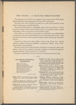 The Negro; a selected bibliography