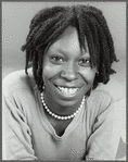 Studio portrait of Whoopi Goldberg