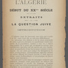 La question juive