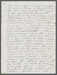 Mary Garland letter and biographical sketch of Emma Stebbins