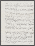 Mary Garland letter and biographical sketch of Emma Stebbins