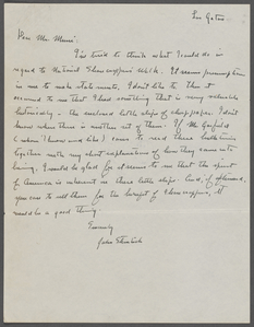 John Steinbeck letter to Paul Muni