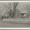 Isaac Foster house. East side Main Street, about 100ft north of Foster Street, opp. Isaac Halsey house. Southampton, Southampton