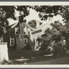 Squire Foster house. East side Main Street, north of Toylsome Lane. North of St. John's Protestant Episcopal Church, now used as Parish House. Southampton, Southampton