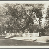 Squire Foster house. East side Main Street, north of Toylsome Lane. North of St. John's Protestant Episcopal Church, now used as Parish House. Southampton, Southampton