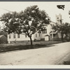 Rear of First Presbyterian Church. SE corner Main Street and Meeting House Lane. Southampton, Southampton