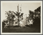 Rear of First Presbyterian Church. SE corner Main Street and Meeting House Lane. Southampton, Southampton