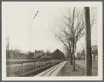 Rear of I. Sayre house. NE corner Main Street and Hampton Road. Southampton, Southampton