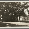 Huntting house. East side Main Street, north of Hampton Road, south of Old Post House. Southampton, Southampton