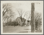 Huntting house. East side Main Street, north of Hampton Road, south of Old Post House. Southampton, Southampton