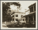 William R. Post house. East side Main Street, south of Bowden Square. Southampton, Southampton
