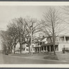 View of houses. East side Main Street, south of Bowden Square. Southampton, Southampton