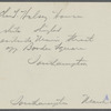 Chas. S. Halsey house. East side Main Street, opp. Bowden Square. Southampton, Southampton