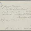 Jagger house; West side Main Street, north of railroad tracks, between Reeve and Bishop houses. Southampton, Southampton