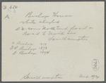 Bishop house. West side Main Street, north of railroad tracks. Southampton, Southampton
