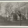 View of houses. South side Hill Street (alias Shinnecock Road), east of Halsey Street. Southampton, Southampton
