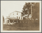 Southampton Hotel. Elm Street, south east of railroad depot. Interior damaged by fire, Oct. 1923. Southampton, Southampton