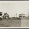 View of buildings. Looking east from Southampton Depot. On left is Southampton Coal and Produce Co., on right is Terry's? Hand Laundry. Southampton, Southampton