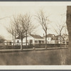 View of houses. North side Hampton Road, between Main Street and Elm Street. Southampton, Southampton