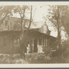 Stone bungelow. East of Elm Street, on street north of Montauk Highway (Hampton Road). (Sketch of location on back.) Southampton, Southampton