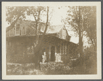 Stone bungelow. East of Elm Street, on street north of Montauk Highway (Hampton Road). (Sketch of location on back.) Southampton, Southampton