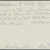 Capt. E. White house. North side Hampton Road, east of Flying Point Road, just east of old White homestead. Southampton, Southampton