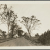 View of houses on road to North Sea. Left: S. Harris (1858, 1873). Right: Capt. J.R. Rose (1873). North Sea, Southampton