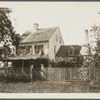 D.R. Rose house. North side road to Sag Harbor, east side of Wooley's Pond. North Sea, Southampton