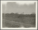 View of windmill and Arthur B. Claflin house, called "Hoethemere." North of Shinnecock Road. Shinnecock Hills, Southampton