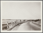 View of Montauk Highway and Shinnecock Bay, east of Canoe Place Inn. Shinnecock Hills, Southampton