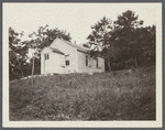 Shinnecock Indian Preacher Rev. Paul Cuffee's Chapel. Near Canoe Place Inn, moved from the woods down to the road. Canoe Place, Southampton