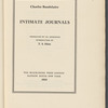 Intimate journals