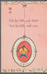 "There's nothing sweeter than a girl" greeting card