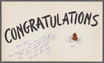 "You really have something to crow about!" greeting card