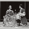 Glenn Close and unidentified other in the College of William & Mary stage production Twelfth Night