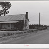 REA (Rural Electrification Administration) line going to a home in Caswell County, North Carolina.