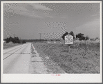 Sign along highway in Caswell County, North Carolina.