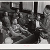 Meeting of Black people in neighborhood land use planning program committee. Caswell County, North Carolina.