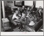 Meeting of Black people in neighborhood land use planning program committee. Caswell County, North Carolina.