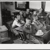 Meeting of Black people in neighborhood land use planning program committee. Caswell County, North Carolina.