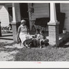 Black home owner's family in Caswell County, North Carolina.