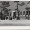 New vocational and agricultural, physical education building dedicated by Governor Hoey at Anderson consolidated school. Caswell County, North Carolina.