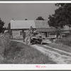 Tenant bringing home corn stalks.  Caswell County, North Carolina.