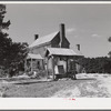 Old Thomas home now lived in by colored tenants on submarginal in eroded section of Caswell County, North Carolina.