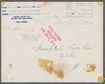 Researcher using microfilmed newspapers