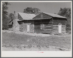 Tenant's home and lean-to kitchen. Caswell County, North Carolina.