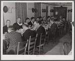 Rotary Club dinner and meeting. Yanceyville, North Carolina.