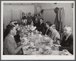 Rotary Club dinner and meeting in Yanceyville, North Carolina.